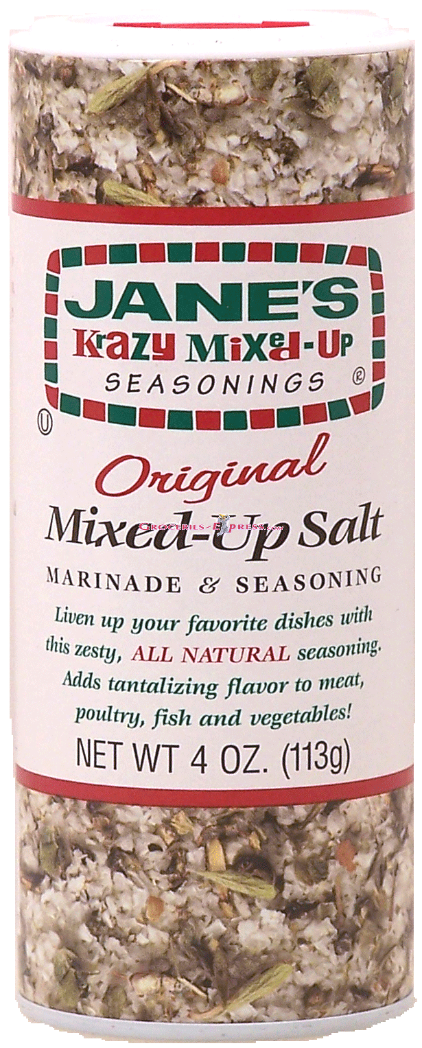 Janes Krazy Mixed-up mixed-up salt marinade & seasoning, original Full-Size Picture